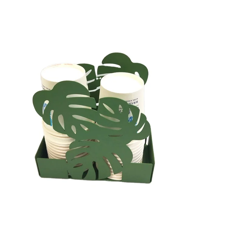 Cheapest Creative Home Ornaments Water Dispenser Paper Cup Storage Rack Double Paper Cup Holder for cups