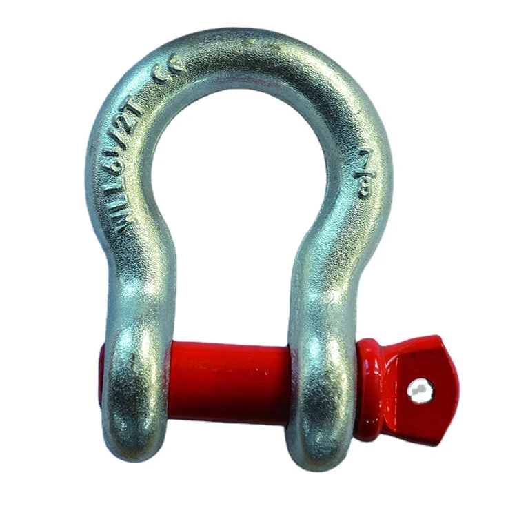 Australian standard HDG surface 6 times WLL Grade S Bow Shackles for Anchor
