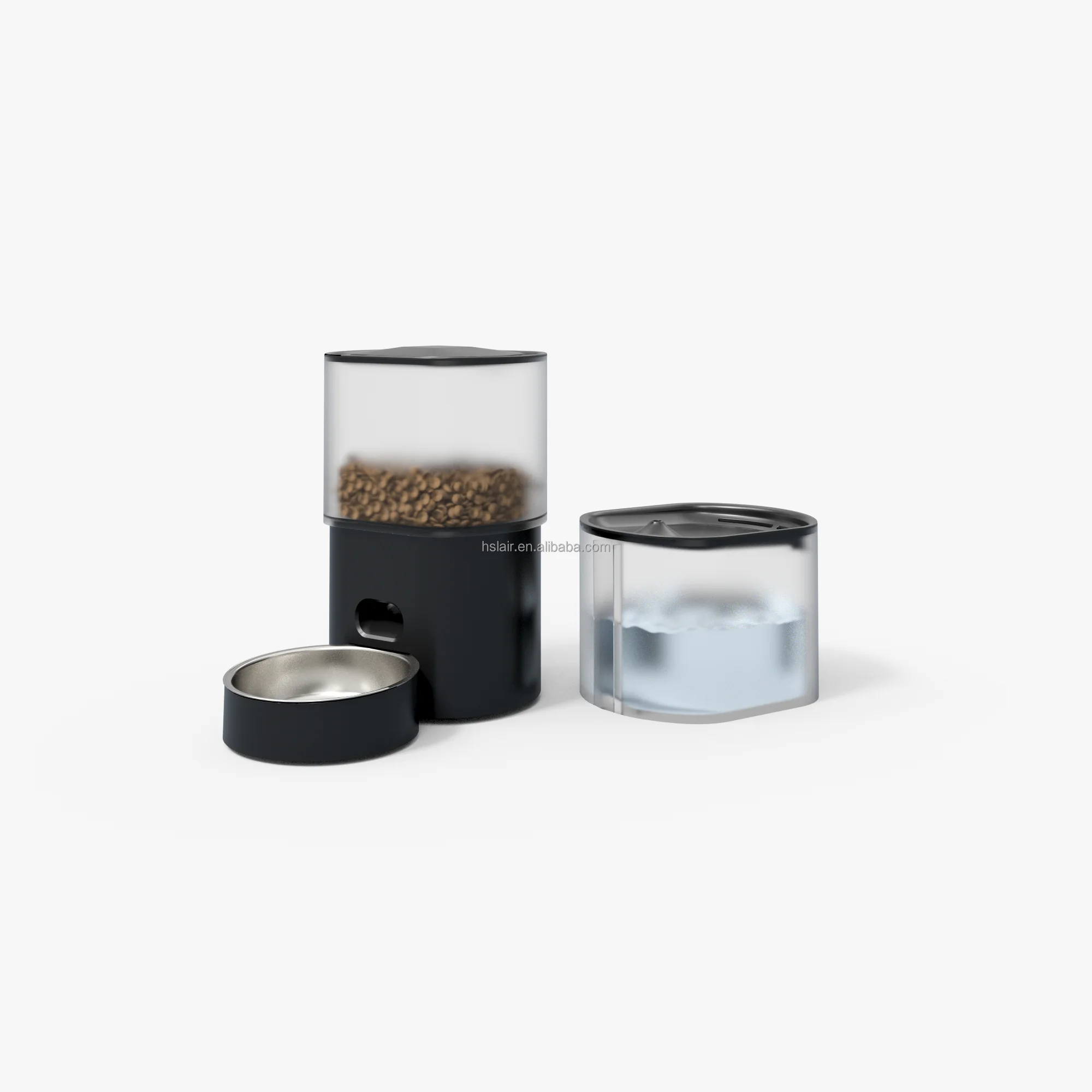 Smart Pet Feeder Water  And Food Large Capacity 2 in 1 Automatic Pet Feeder with App Control