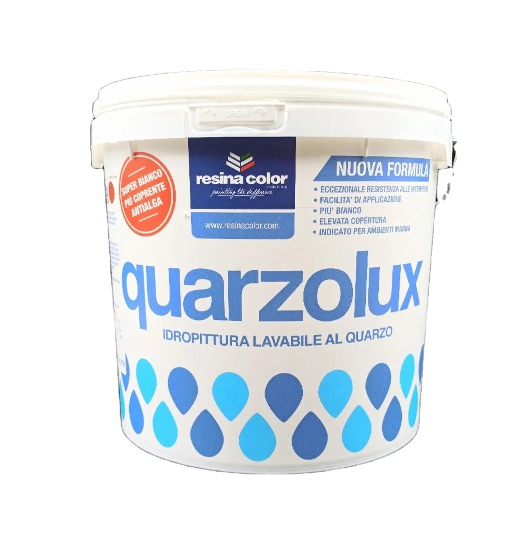 
 Quarzo Lux Normale-покрытые гидро краска для использования внутри помещений и на улице  