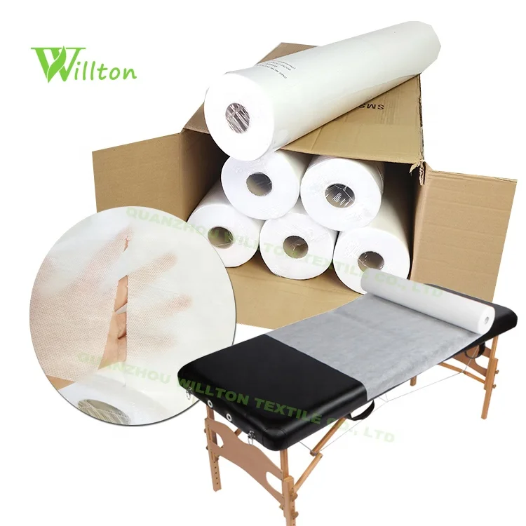 20 г SMS нетканое одноразовое постельное белье в рулонах/80*150 см spa простыня с массажным столом