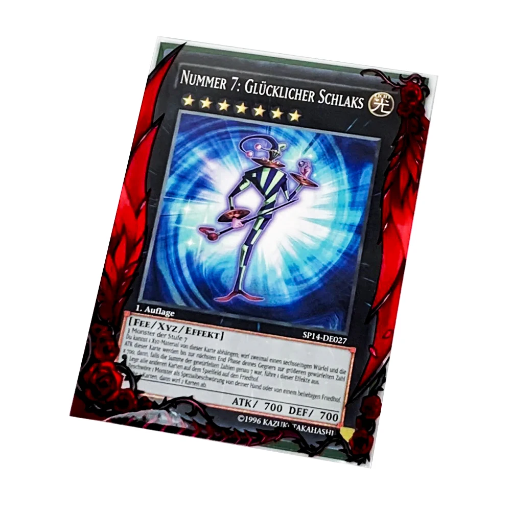 Pack of 60 Fits Over YGO Sleeves Custom Border Over sleeves, Character Card sleeves