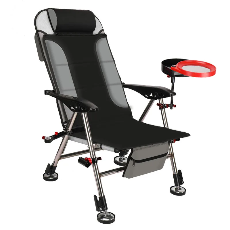 Outdoor Light weight Folding fishing chair Portable Bed Chair Versatile and durable Folding Chairs for Beach Picnic Camping