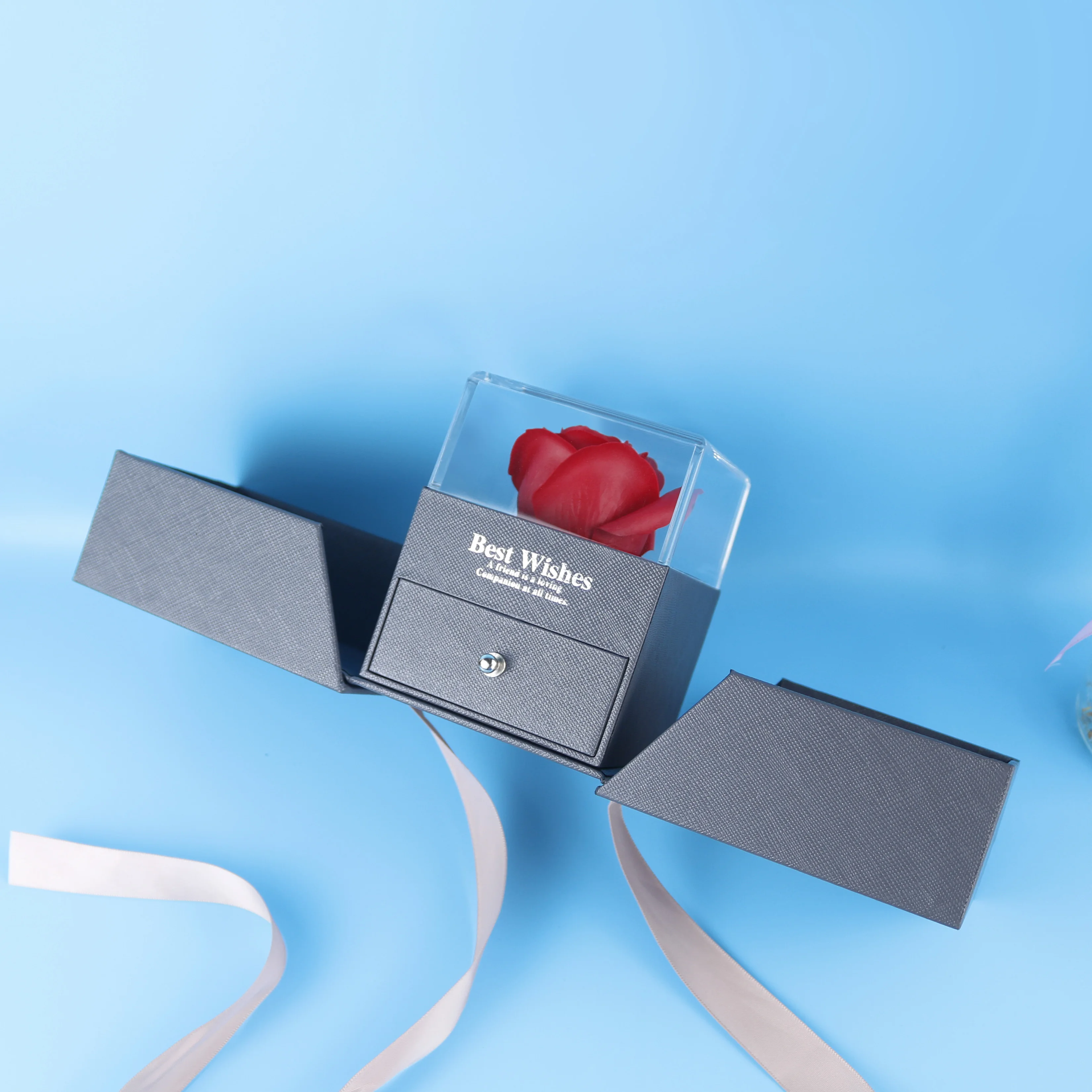 Refined High Senior Style Jewelry Gift Paper Boxes Nice-Looking Luxury Box Jewelry