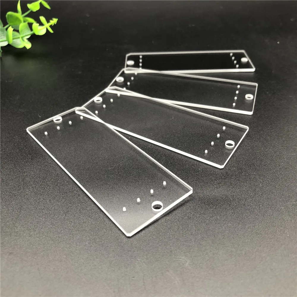 laser drilling custom Varieties  size and shape Hole Glass on 1-19mm Glass