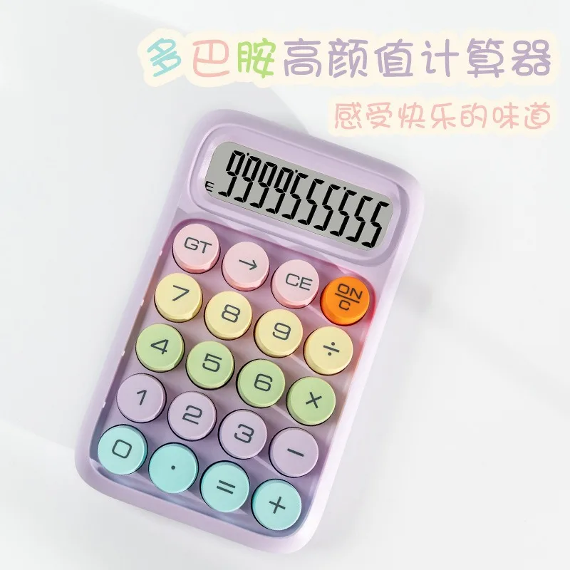 colorful flexible keyboard office funny calculator multi-functional calculator
