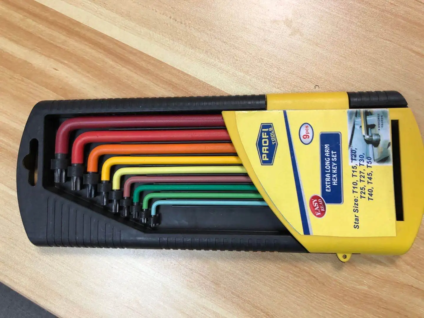 Best 12 pcs colorful Allen wrench combination size