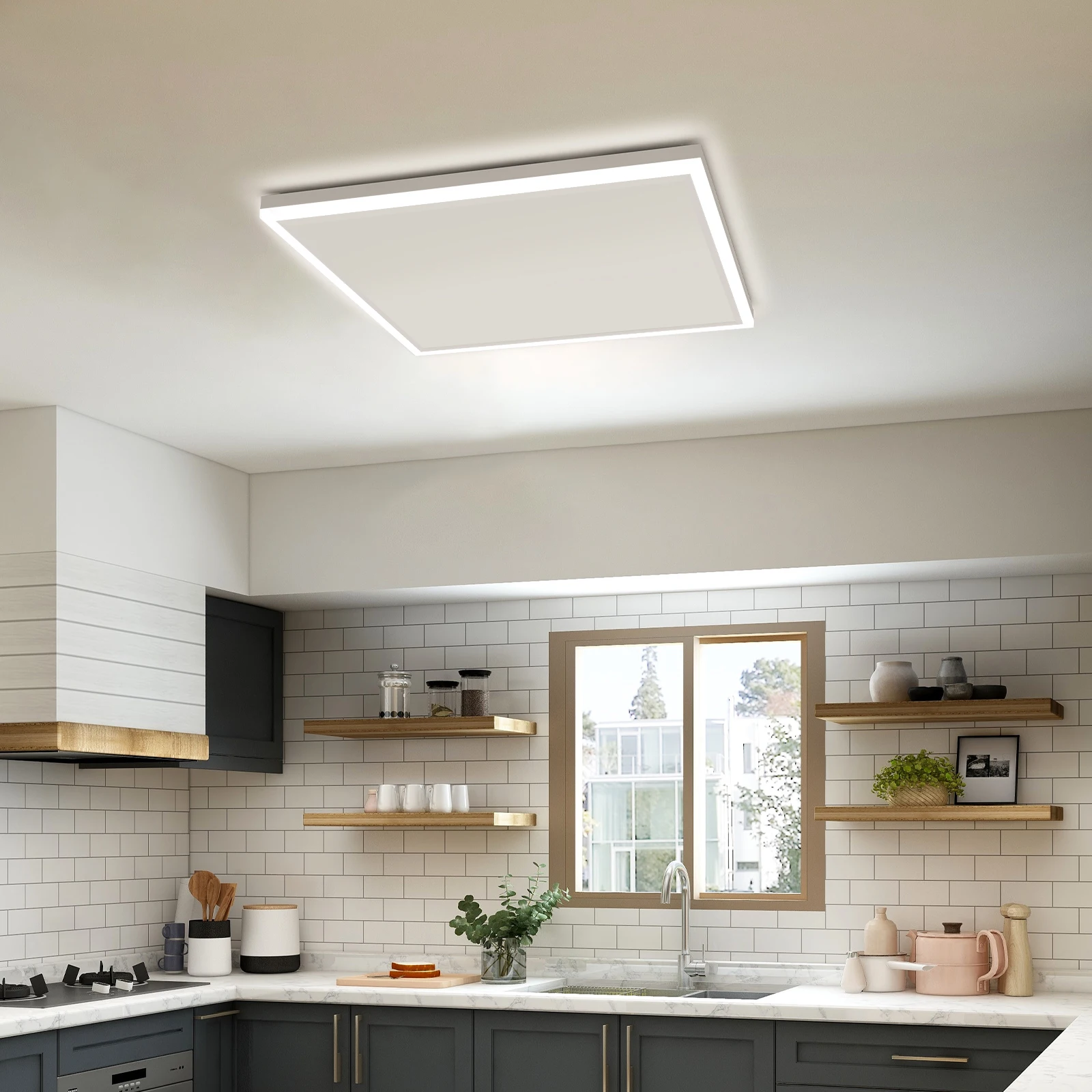 2022 newest far infrared heating panel with light for house-warming