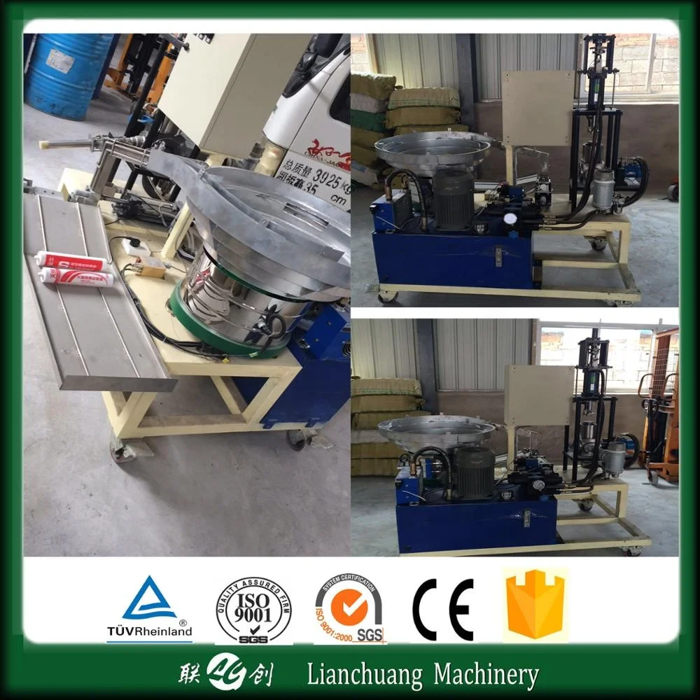 adhesive cartridge filling machine