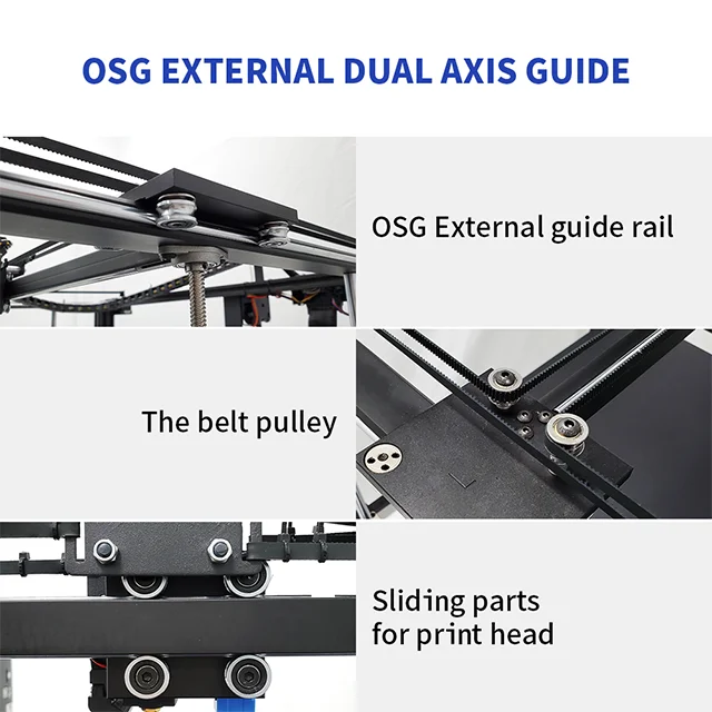 Factory Cheap large 3d impresora printer X5SA-400 pro corexy professional prusa 3d printer china