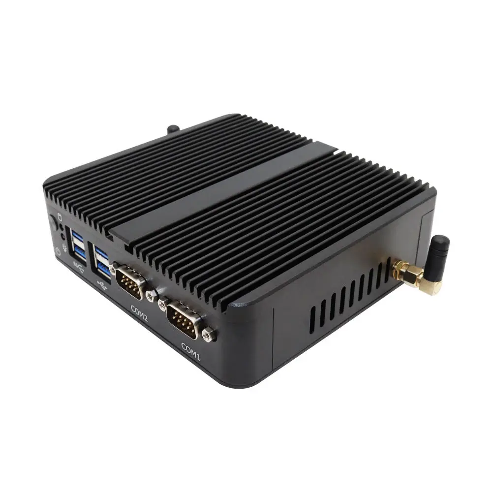 Industrial Mini PC Dual Lan Dual Com M.2 NGFF SSD DDR4 RAM J4105 Wins10/Linux barebone mini pc with VGA+HD 4 USB