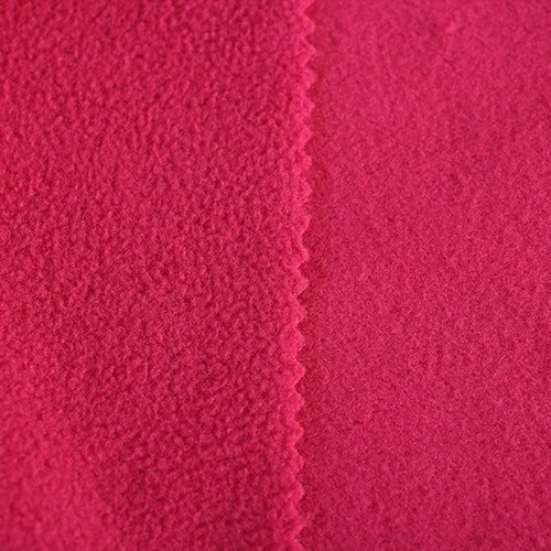 Wholesale knitted 100% Polyester super thick polar fleece fabric