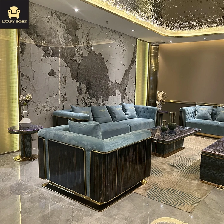 Italian latest modern living room funiture set high end luxury sofa leather oversized sectional sofa