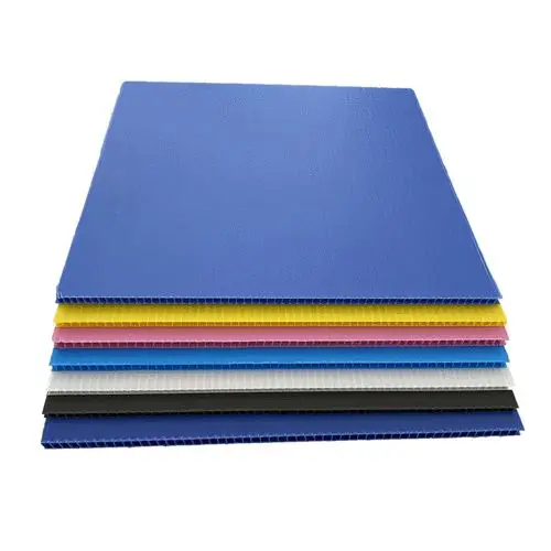 Eco-friendly  Flexible Polypropylene Hollow Plastic Plate Pp Plate Sheet