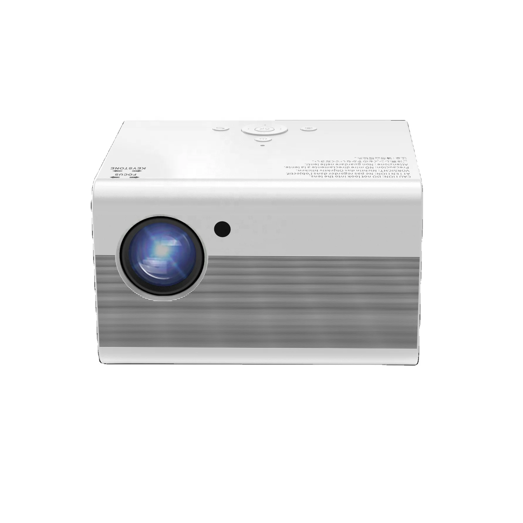 Smart outdoor LED Projector One Pro with Android System 200 ANSI 7000 lumens Full Hd 1920 X1080p Support 4K 3D Video