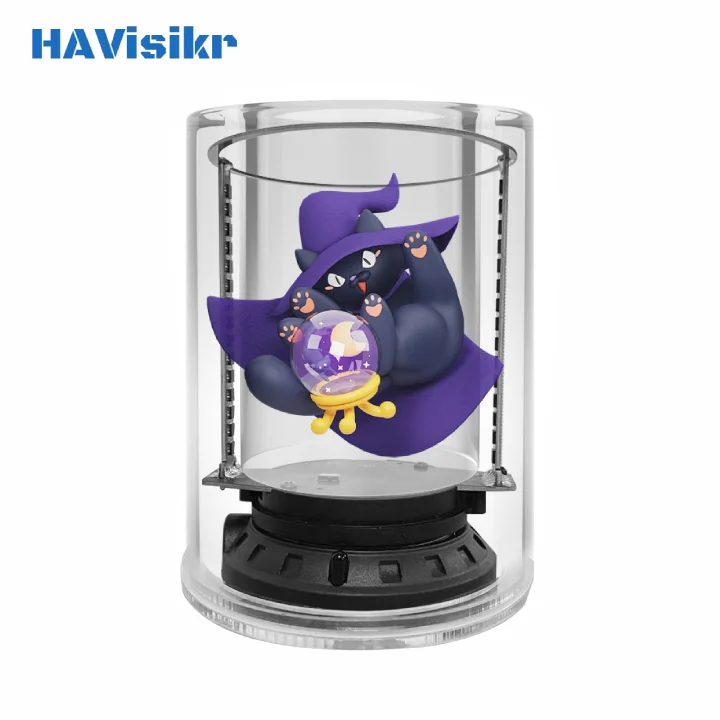 Tabletop placeable items high-definition focus 3D hologram cool stereo glasses-free projector screen