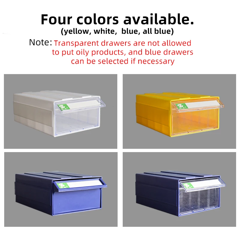 Modular Storage Drawer Cabinet Plastic Drawer Clear Storage And Organization Box