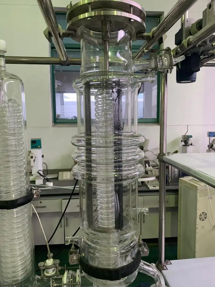 Stock Avavilable  short path wiped film molecular distillation equipment