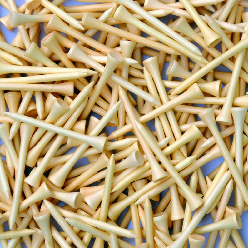 Красочные натуральные экологически чистые 70 мм/83 мм бамбуковые гольфы, персонализированные упаковочные гольфы, бамбуковые деревянные гольфы