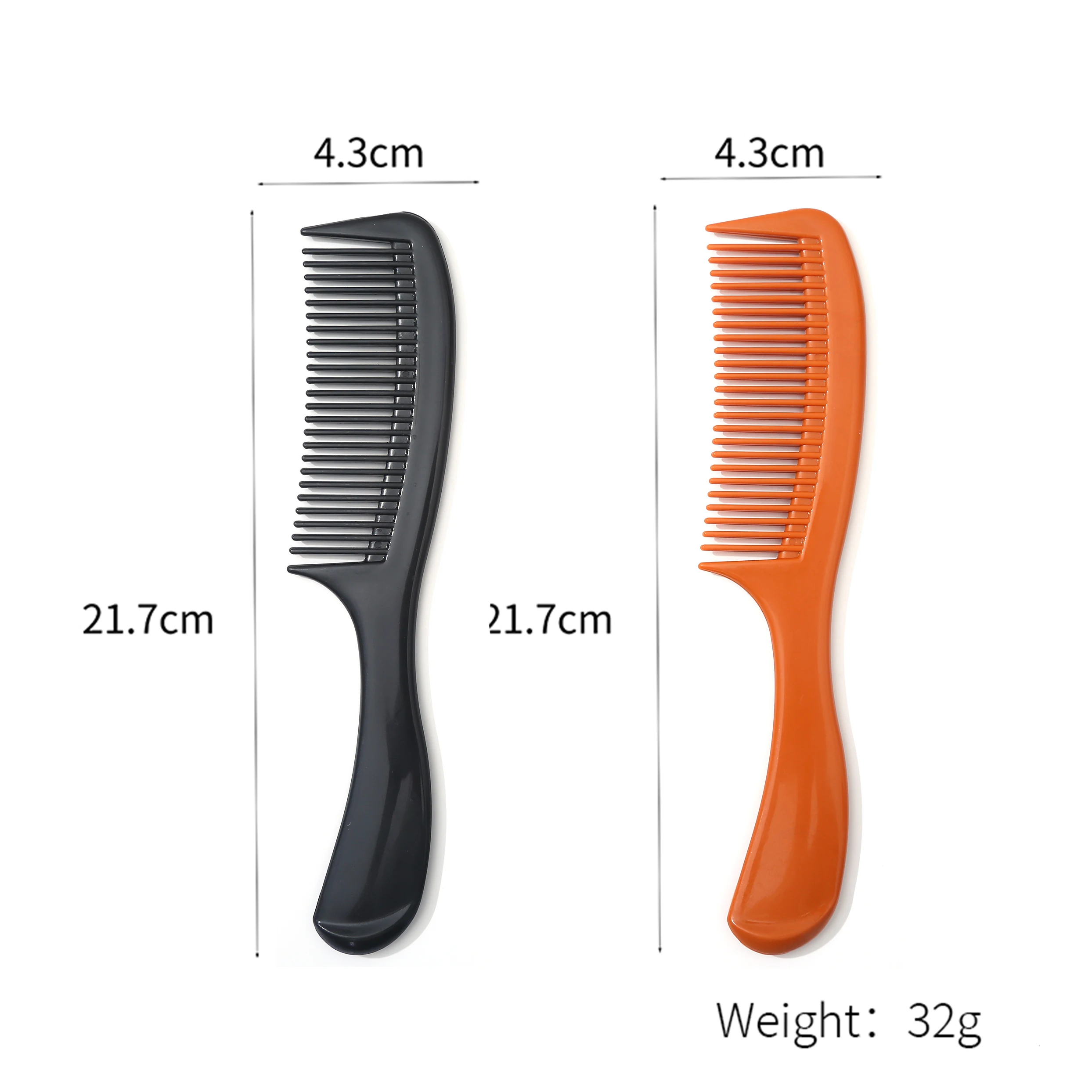 Best selling plastic barber Comb salon tool combs heat-resistant and non deformable home comb