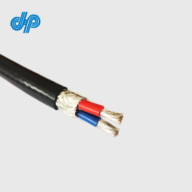 DC Shielded RRU Power Cable For 3G 4G 5G Telecommunication 4mm 6mm 8mm 10mm 16mm 2 core power cable 16mm blue and black