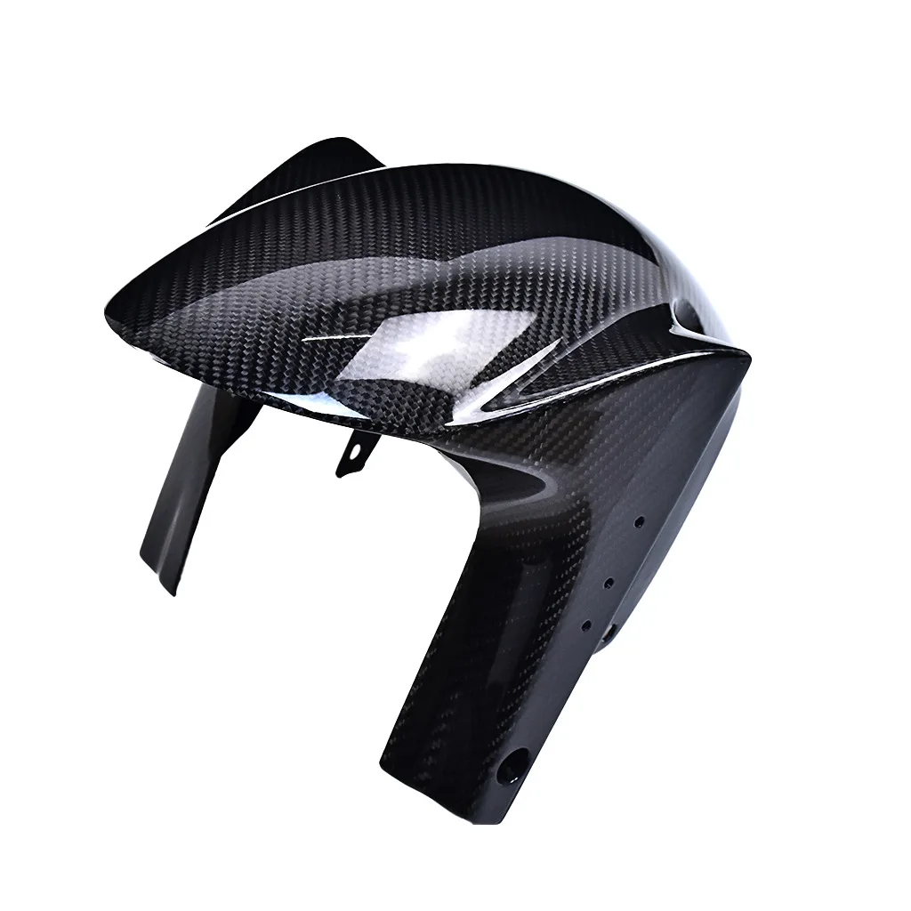 Carbon fiber front mudguard Fender 3K real carbon for Aprilia RSV4 Tuono V4R