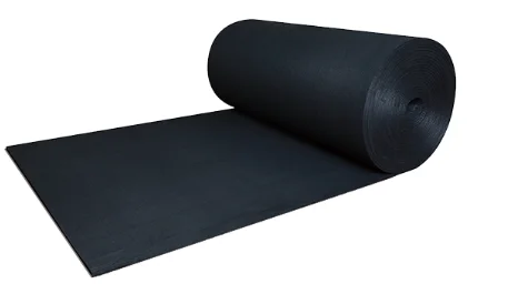 High temperature insulation fireproof carbon fiber felt 10mm/8mm/5mm