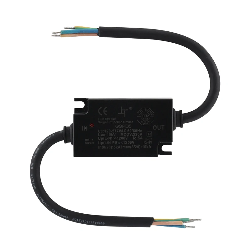10kA Series TYPE LED Street Light Surge Protector Lighting System Surge Protection 10KV LED Protection Devices