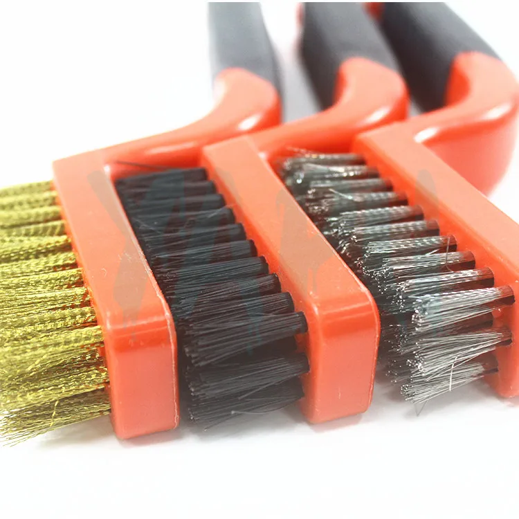 Yep Soft Grip Handle  3pc Wire Brush Set