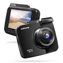 AZDOME GS63H 4K Встроенный GPS WiFi Автомобильный видеорегистратор с двумя объективами Автомобильная камера заднего вида видеокамера ночного видения
