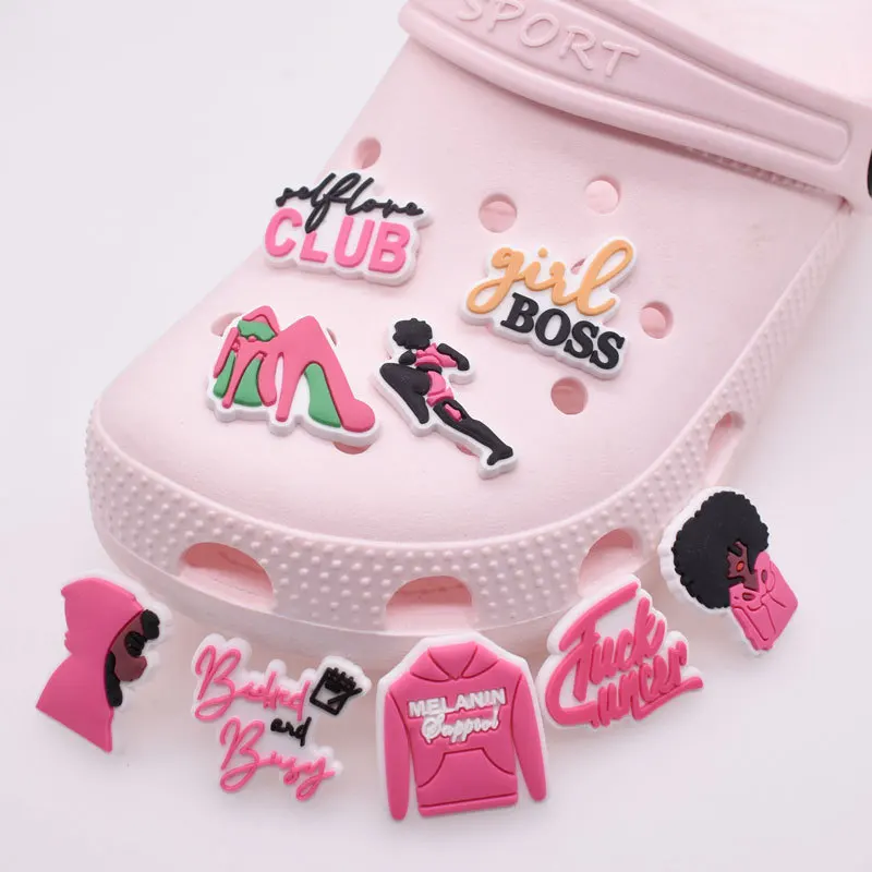 2022 Wholesale Pvc Anime Cartoon Luxury Cute Designer Custom Croc Shoe Charms For Croc Bracelet Organizer