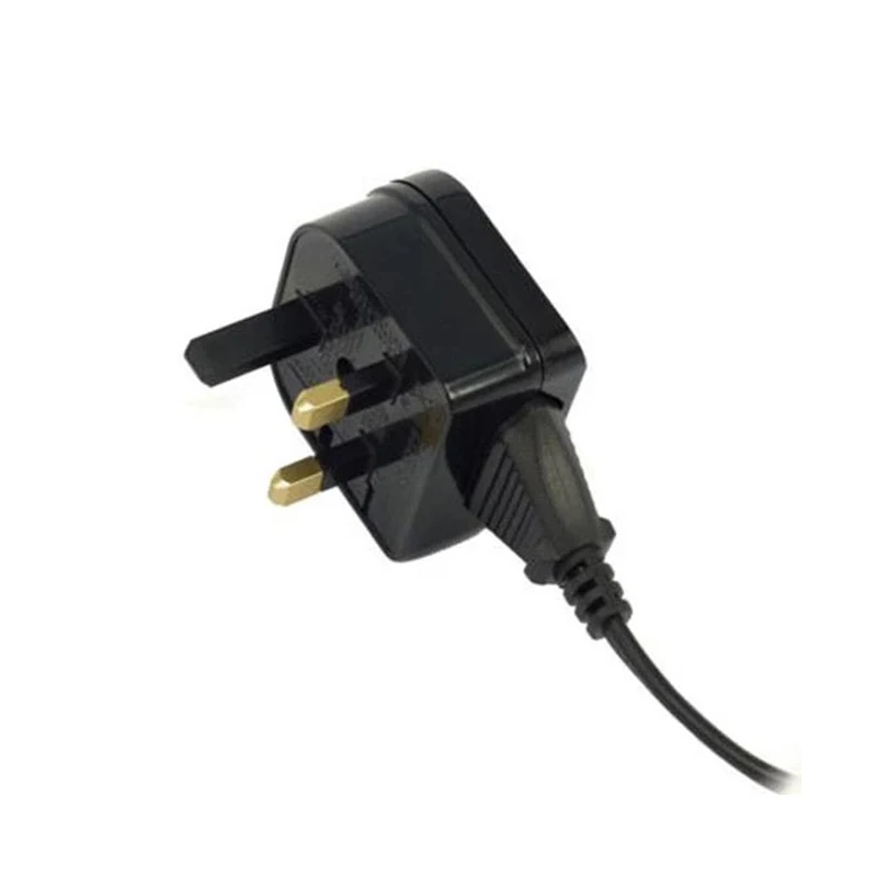 European Euro EU 2 Pin to UK 3Pin Power Socket Travel Plug Adapter Converter Wall Charger Adapter Connector
