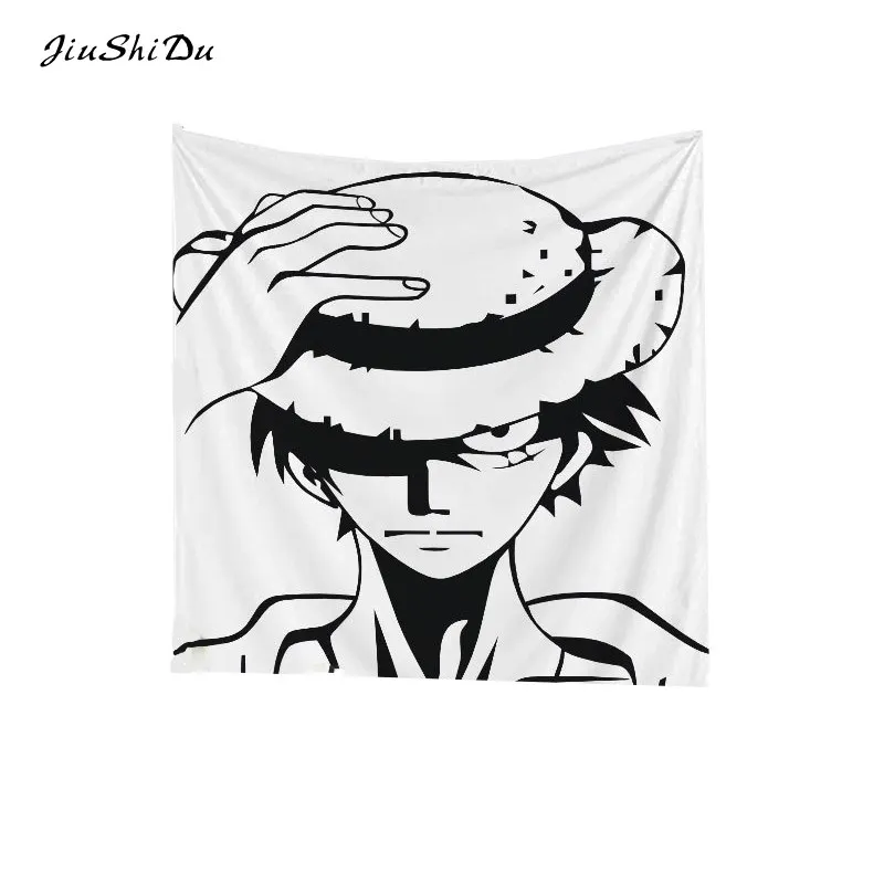 
New Cartoon Anime One Piece Wall Decoration Tapestry Bedroom Wall Hanging Printed Home Hotel 1pc/opp Bag 6ZF072104 7-15days Ins 