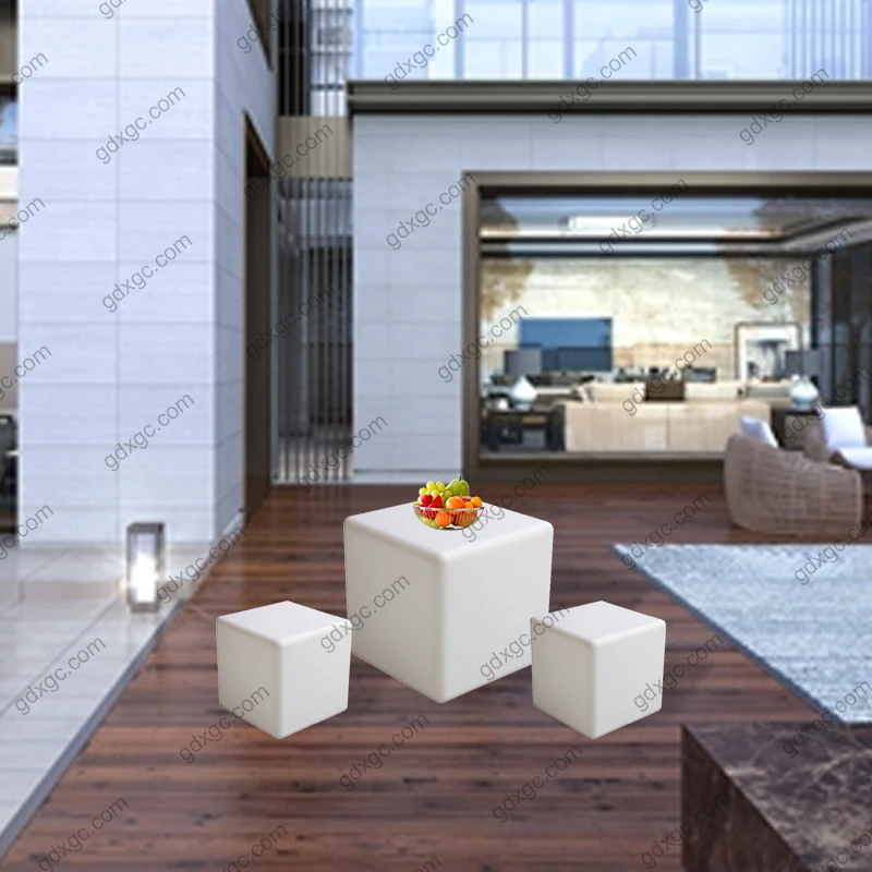 RGB led cube for event party wedding mini magic cube portable cube chair