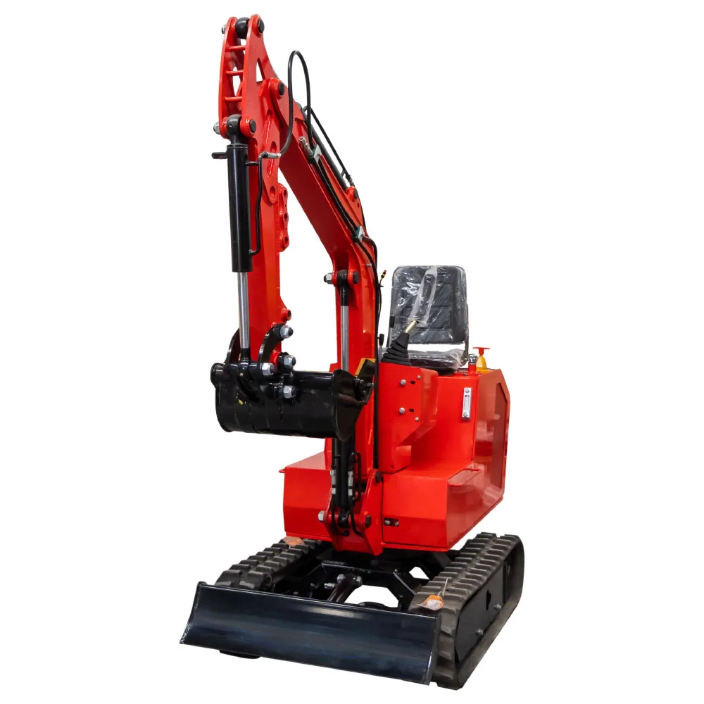 Low price garden farm tools excavator crawler digger with bucket for sale