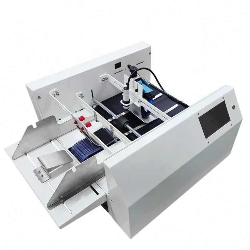 Automatic Carton Box Friction Feeder Plastic Bags Counting Paging Machine for Date Serial Number Inkjet Printer