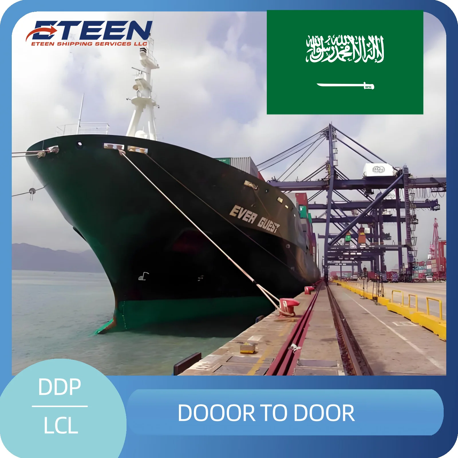 service products livraison shipment cargo shipping forward cargo freight export sea shipping to Saudi Arabia products export