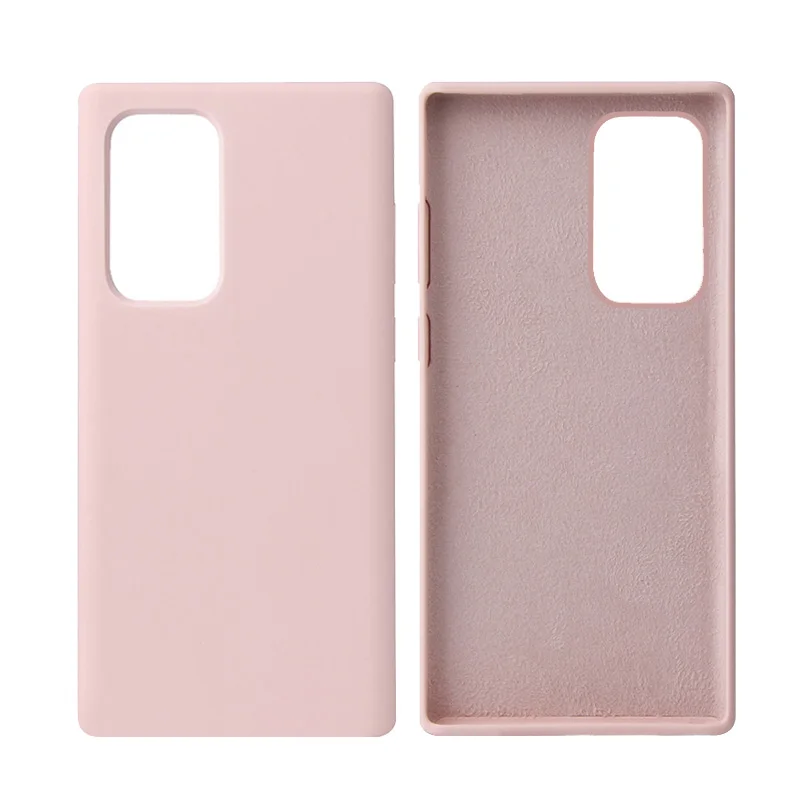 Cell Phone NOTE 20 Case Liquid Silicone Case Soft Microfiber lining For Samsung Galaxy Note 20 Case