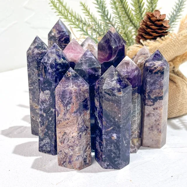 Hot Selling Fluorite Root Point Crystals Single Point Fluorite Root Crystals Geode Fluorite Root Quartz Crystal Tower