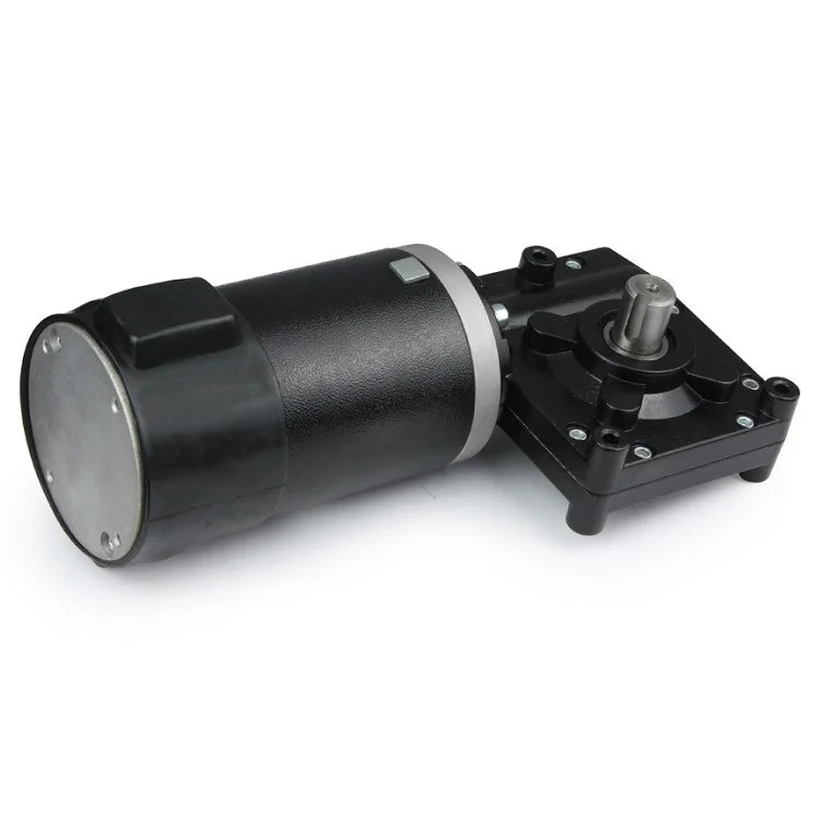 high torque low noise12v 24v 36v 400w dc worm gear motor for driving device