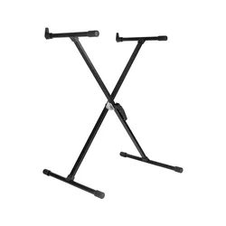 TN-QJ-C1YK Factory Price Music keyboard stand professional folding electric piano stand single X type Keyboard Stand