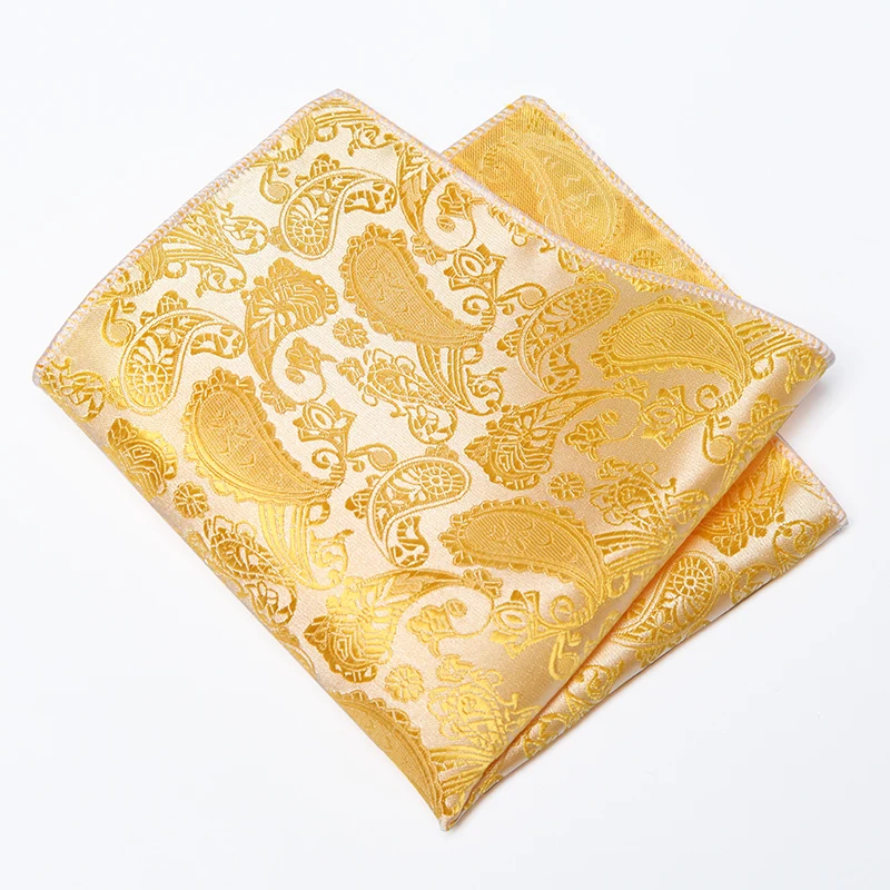 Роскошный Дизайн Пейсли узор в наличии супер качество микрофибра мужской Карманный квадрат для мужчин