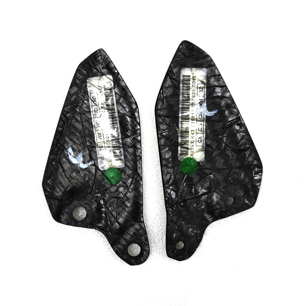 For Kawasaki Ninja Z900rs Z 900rs 3K Carbon Fiber Motorcycle Accessories FootPeg Footrest Rear Set Heel Plates 2018-2020