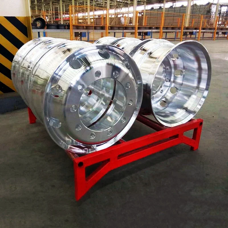 Wheels Truck OEM/ODM Customized Alcoa Aluminum Wheels 22.5 For Off- Road Truck Aluminum Bright Finishing