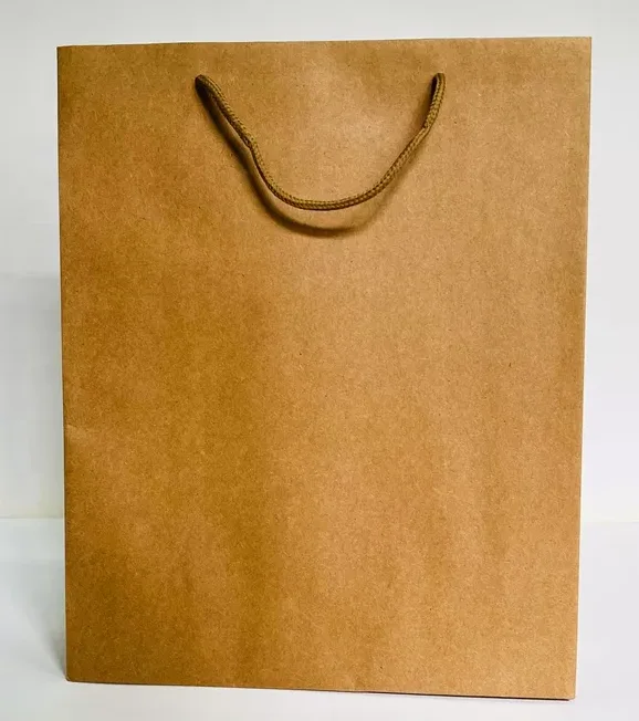 Fast Delivery Kraft Twisted handle Paper bag From China Factory