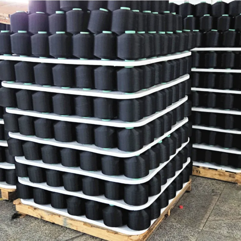 Regenerated yarn FDY warping 54023300 recycled polyester yarn export hs code for polyester yarn for weaving