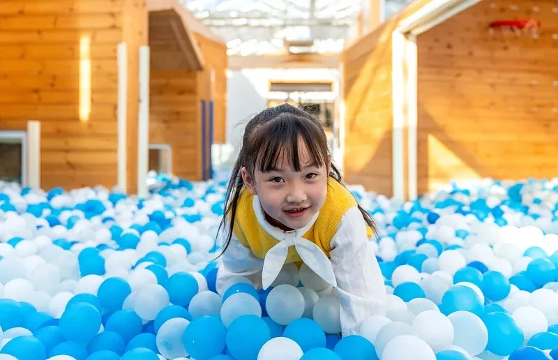 XZ OEM ODM plastic elastic kids pe toy ocean pit balls pool toys