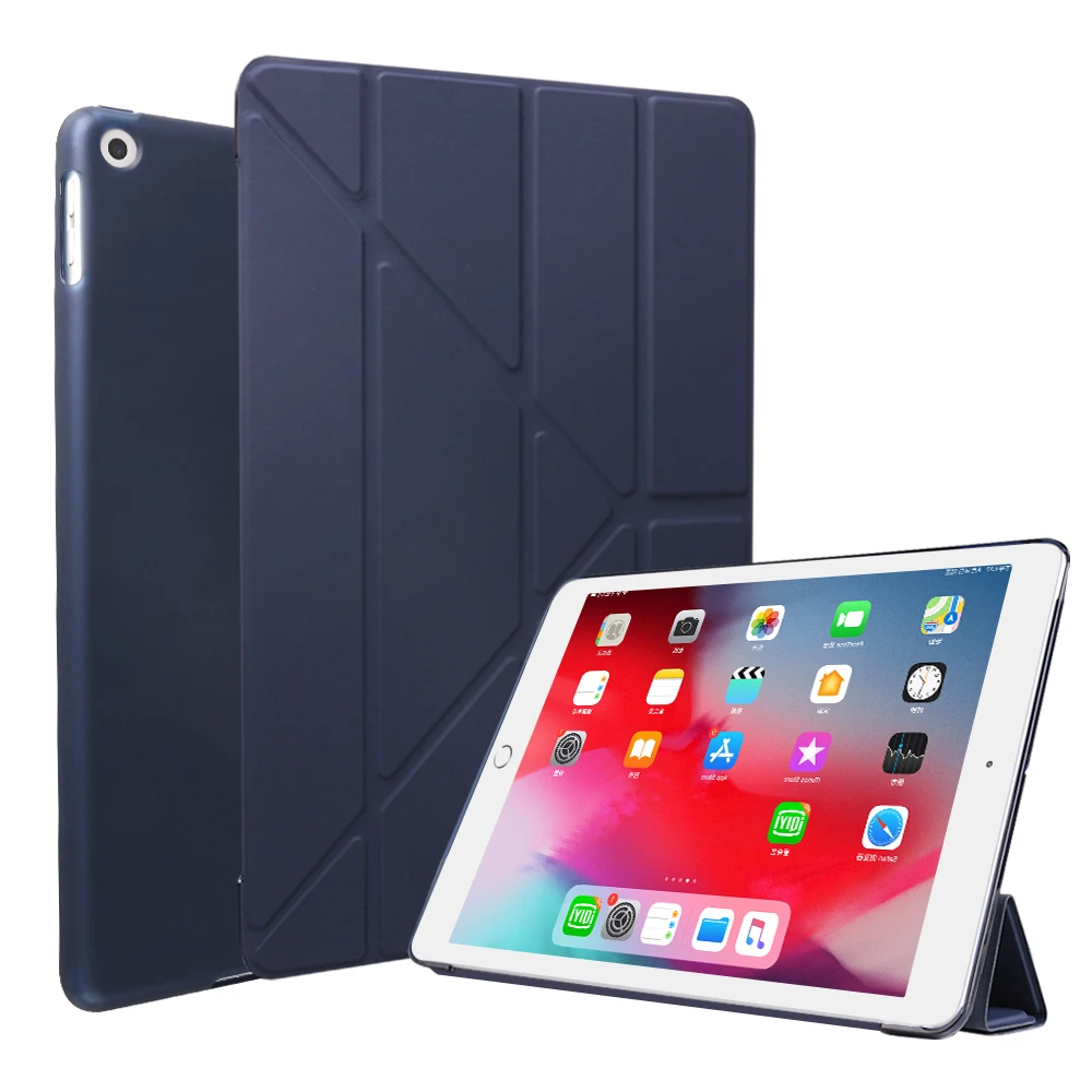 Trifold Case Slim Smart Tri-fold Cover for Apple iPad 7th Generation 10.2 inch 2019 Tablet