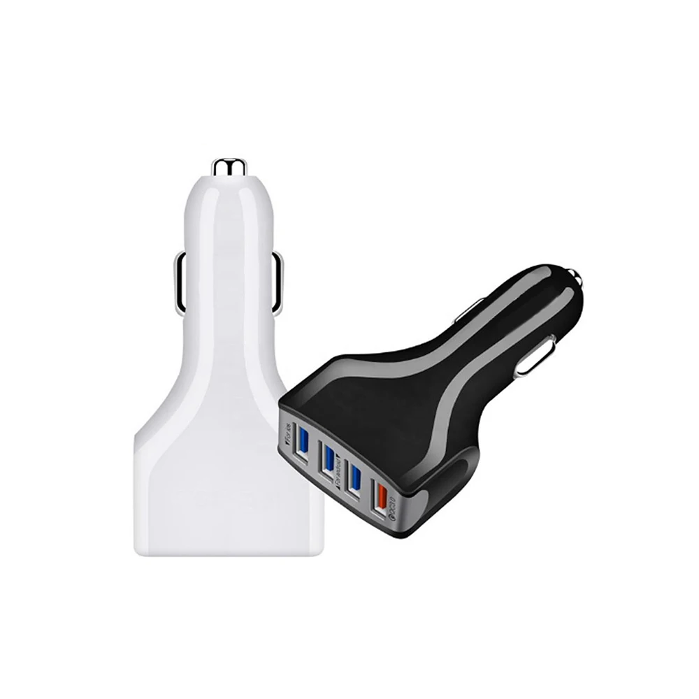 USB Car Charger Socket LED Voltmeter Power Socket Rocker Switch Panel
