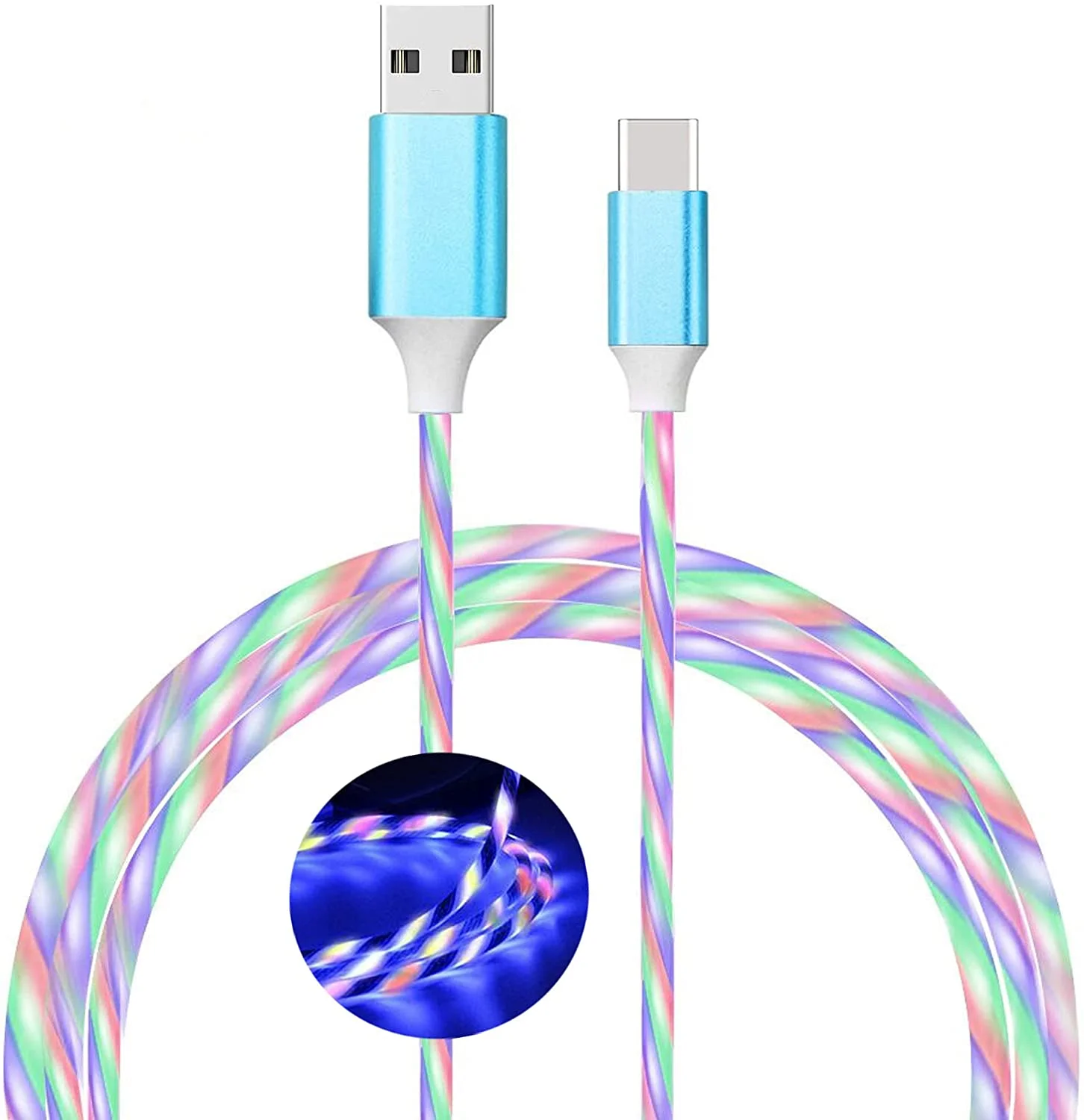 High Speed USB 2.0 A Male to Micro USB Charging PVC TPE Cable Micro USB Cable for Android Phones